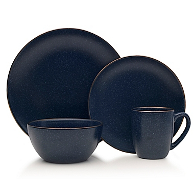 Gourmet Basics by Mikasa&reg; Juliana 16-Piece Dinnerware Set in Blue. View a larger version of this product image.