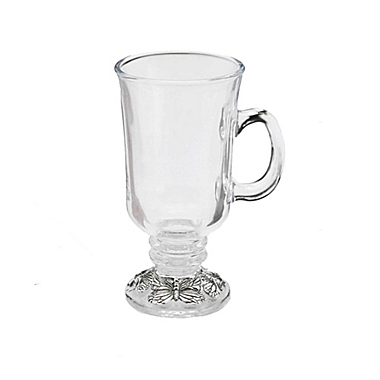 Arthur Court Designs Butterfly Glass Mug. View a larger version of this product image.