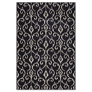 Weave &amp; Wander Guilia Scrolling Ikat Print Rug. View a larger version of this product image.