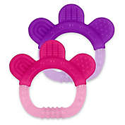 green sprouts&reg; 2-pack Silicone Everyday Teethers - Pink Set