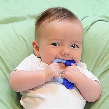 green sprouts&reg; 2-pack Silicone Everyday Teethers - Blue Set. View a larger version of this product image.