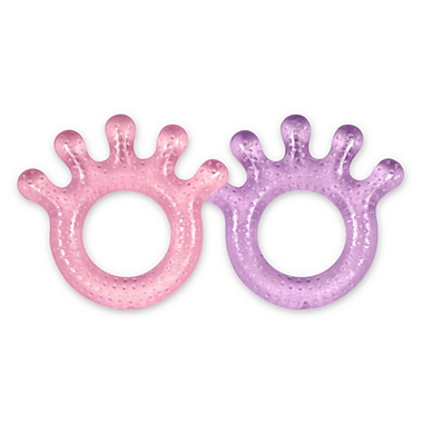 green sprouts&reg; 2-Pack Cool Everyday Teethers - Pink Set. View a larger version of this product image.