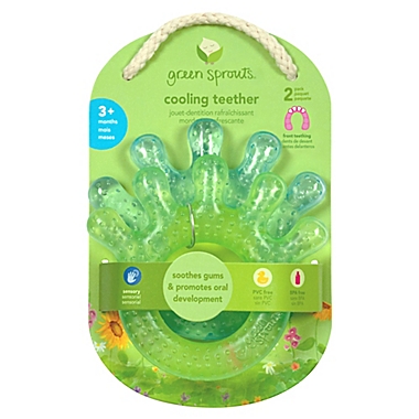 green sprouts&reg; 2-Pack Cool Everyday Teethers - Blue Set. View a larger version of this product image.