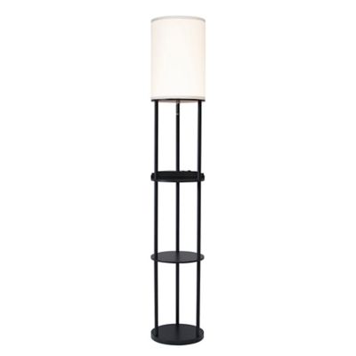 tripod lamp with shelf