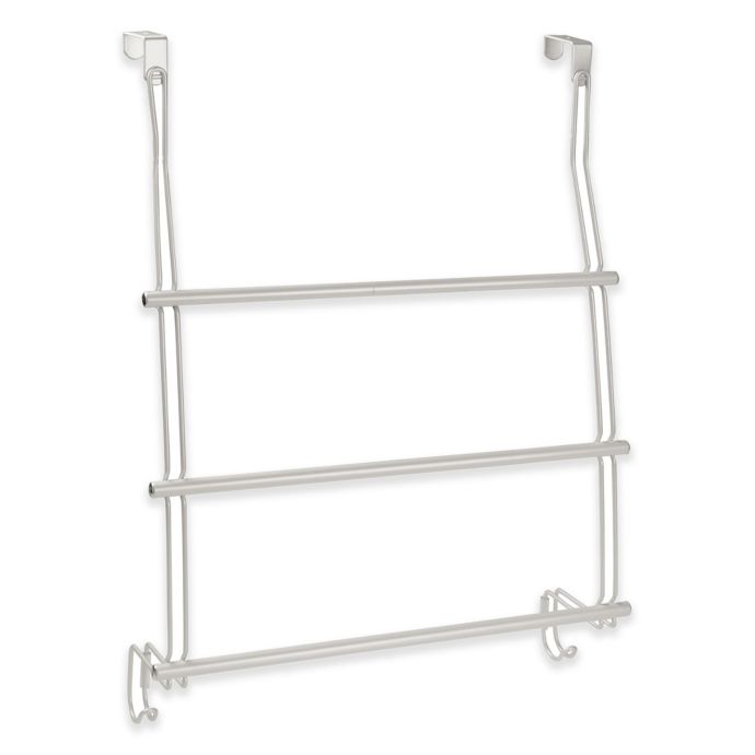 Idesign 3 Bar Over The Door Towel Rack