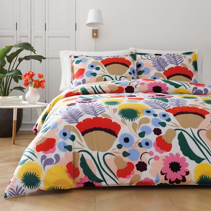 Marimekko Ojakellukka Duvet Cover Set Bed Bath Beyond