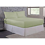 Bed Tite&trade; Soft Touch Polyester 200-Thread-Count Twin Sheet Set in Sage