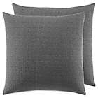 Alternate image 0 for Laura Ashley&reg; Amberley European Pillow Shams in Black/White (Set of 2)