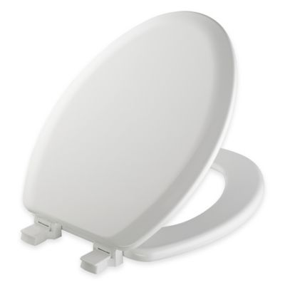 Mayfair Elongated Molded Wood Toilet Seat with Easy Clean & Change&trade; Hinge