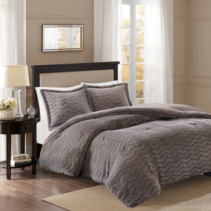 Premier Comfort Sloan Chevron Comforter Set Bed Bath Beyond