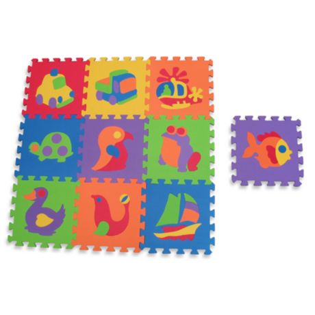 Edutile Puzzle And Corner Foam Play Mat Sets By Edushape Bed