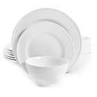 Alternate image 0 for Gibson Home Plaza Café 12-Piece Dinnerware Set in White