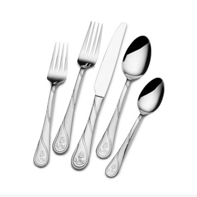 Service for 4 Towle Living Antiqua 20-Piece Stainless Steel Flatware Set