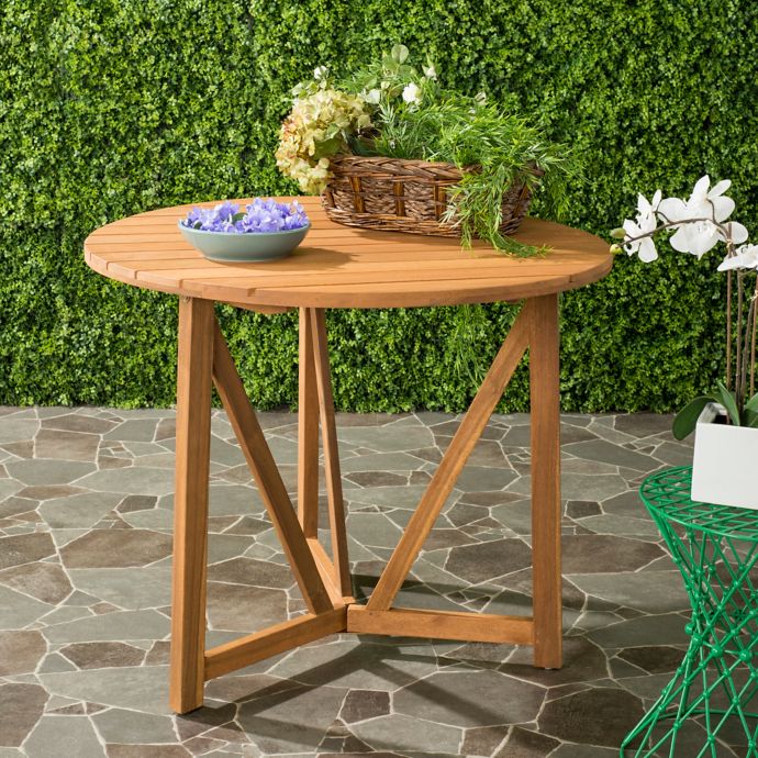 Safavieh Cloverdale Outdoor Table | Bed Bath & Beyond