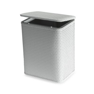 white nursery hamper