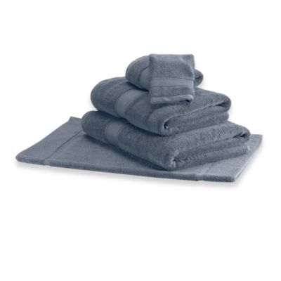 blue bath towels on sale