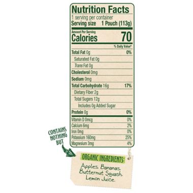 Sprout&reg; 4 oz. Stage 2 Organic Baby Food in Apple, Banana and Butternut Squash. View a larger version of this product image.