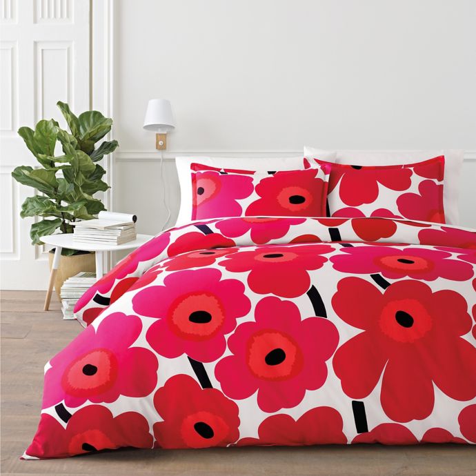 Marimekko Unikko Duvet Cover Set Bed Bath And Beyond Canada