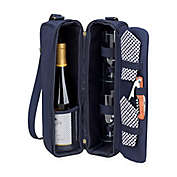 Picnic at Ascot Sunset Wine Tote for 2 with Glasses