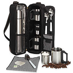 Picnic at Ascot Vienna Coffee and Tea Tote in Black