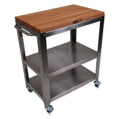 John Boos Culinarte Kitchen Cart With Removable Top Bed Bath And   115455661163775p