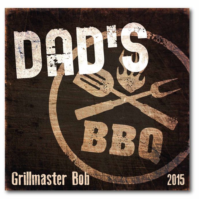 Courtside Market Dad S Bbq Canvas Wall Art Bed Bath Beyond