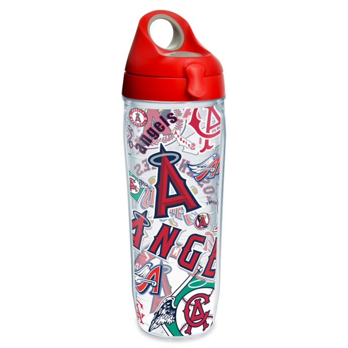 Tervis® MLB Los Angeles Angels 24 oz. Logo Wrap Water Bottle with Lid ...