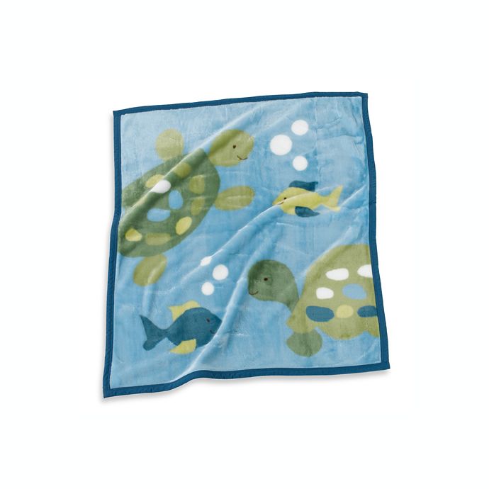 Cocalo Baby Turtle Reef Soft And Cozy Blanket Buybuy Baby