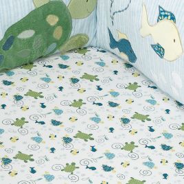 Cocalo Baby Turtle Reef 8 Piece Crib Bedding And Accessories