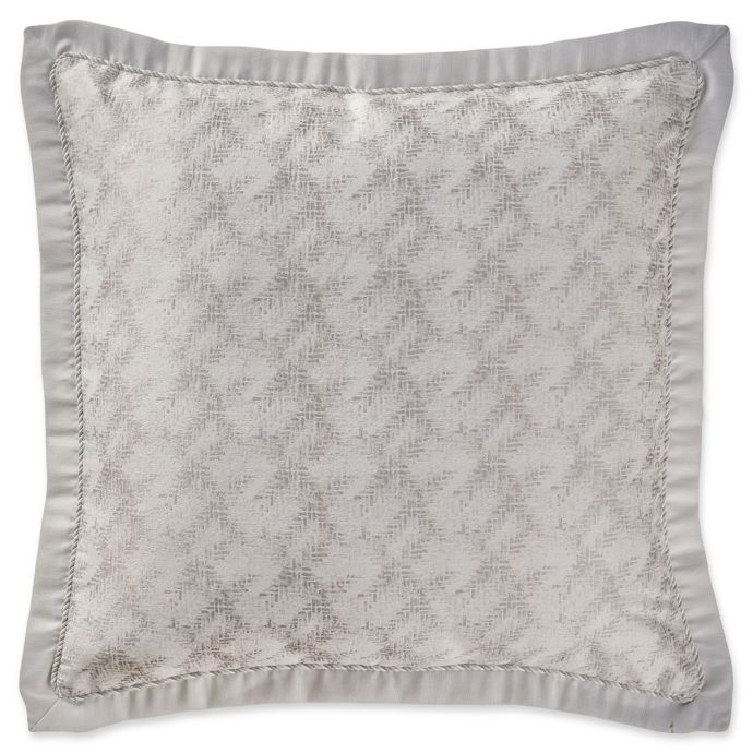 Waterford Sophia European Pillow Sham In Platinum Bed Bath Beyond