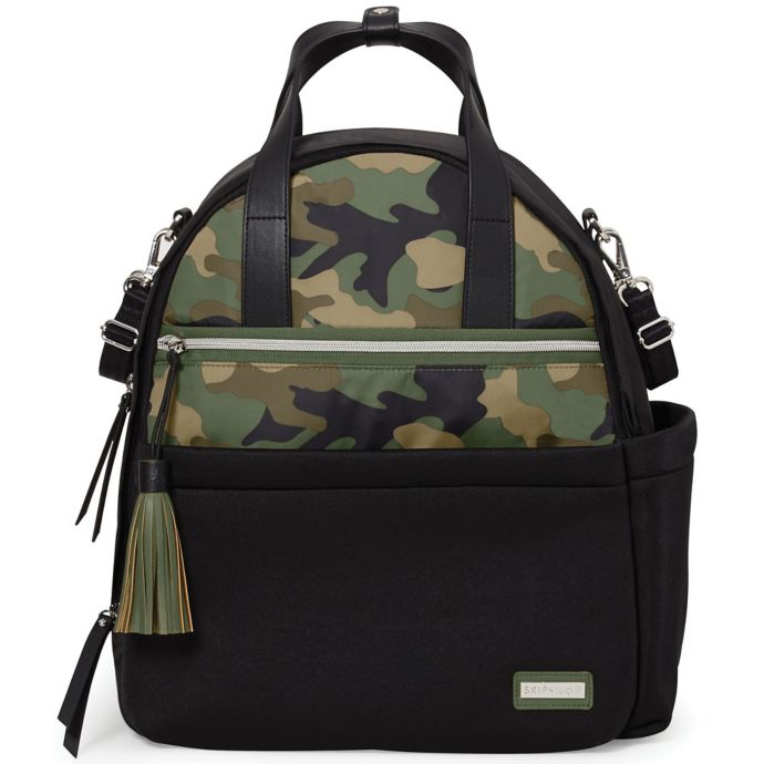 camo diaper bag skip hop