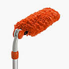 Orange OXO Good Grips 3-In-1 Extendable Long Reach Microfiber Dusting System 