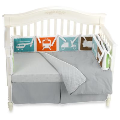 transportation crib bedding