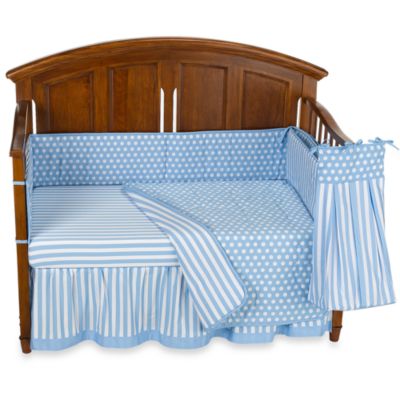 striped crib bedding