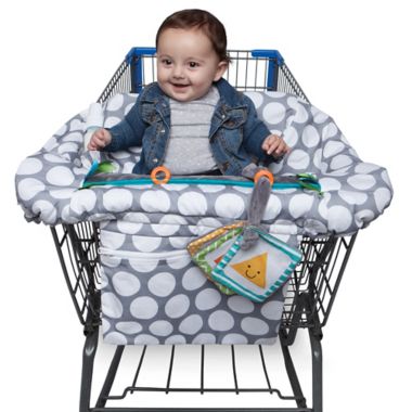 Boppy&reg; Preferred Shopping Cart and High Chair Cover in Jumbo Dots. View a larger version of this product image.