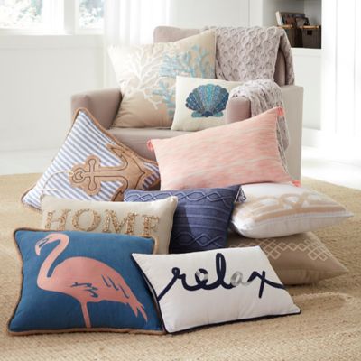 Coastal Living Pillows and Throws | Bed 