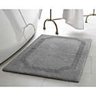 Alternate image 2 for Laura Ashley Reversible Bath Rugs in Charcoal (Set of 2)