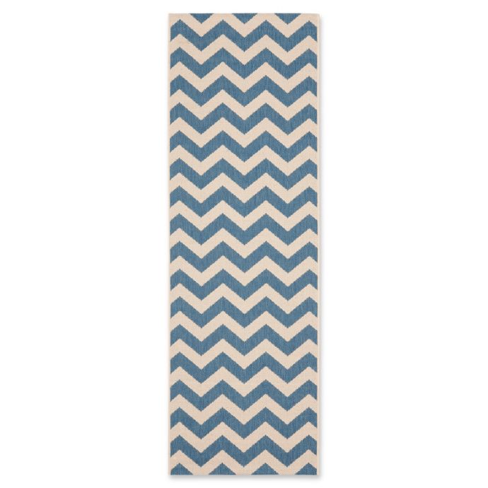 Safavieh Courtyard Chevron Indoor/Outdoor Rug Bed Bath & Beyond
