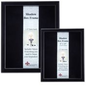 Lawrence Frames Wood Shadow Box Frame in Black