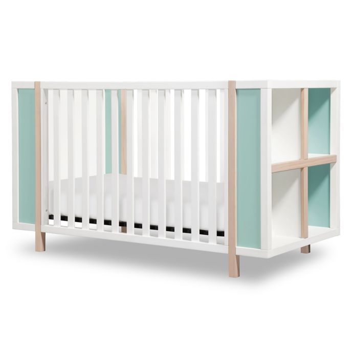 Babyletto Bingo 3 In 1 Convertible Crib And Storage Combo In White