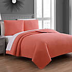 Alternate image 0 for Fenwick Full/Queen Quilt Set in Coral