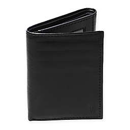 Cathy's Concepts Oxford Tri-Fold Genuine Leather Wallet