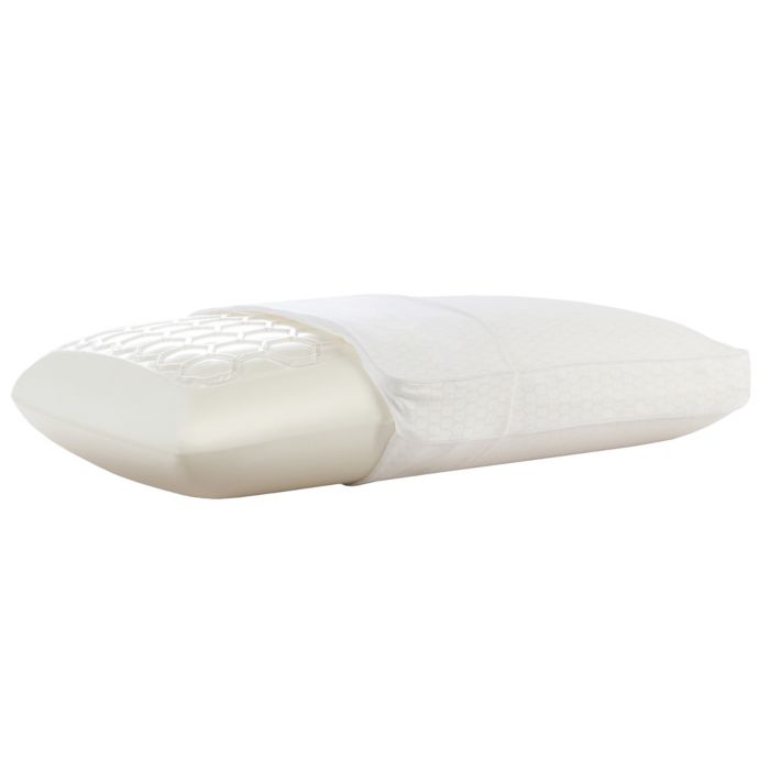 Hydraluxe Gel™ Dual-Sided Cooling Pillow in White | Bed ...
