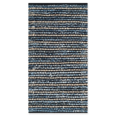 Safavieh Cape Cod Horizontal 2-Foot 3-Inch x 6-Foot Runner in Blue/Natural. View a larger version of this product image.