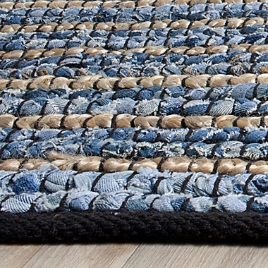 Safavieh Cape Cod Horizontal Rug in Blue/Natural. View a larger version of this product image.