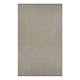 Couristan® Recife Saddlestitch 5-Foot 10-Inch x 9-Foot 2-Inch Area Rug in Taupe