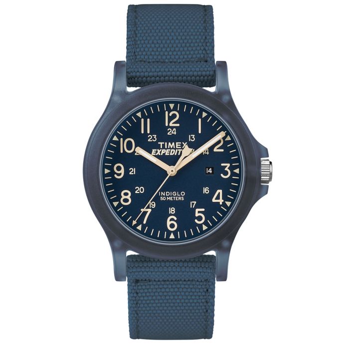 timex acadia resin and grosgrain watch