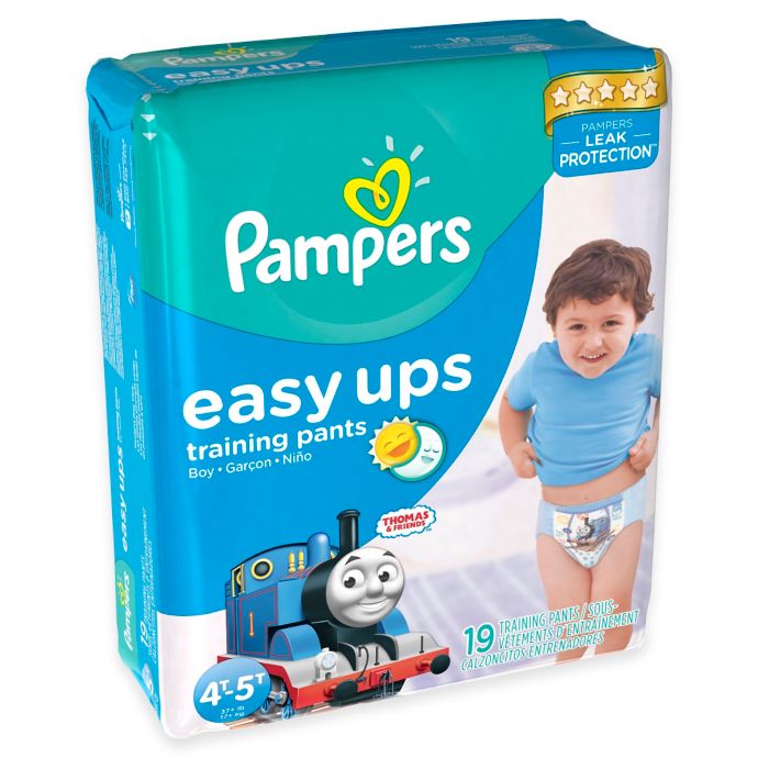 Pampers® Easy Ups® 19Count Size 4T5T Trainers for Boys Bed Bath