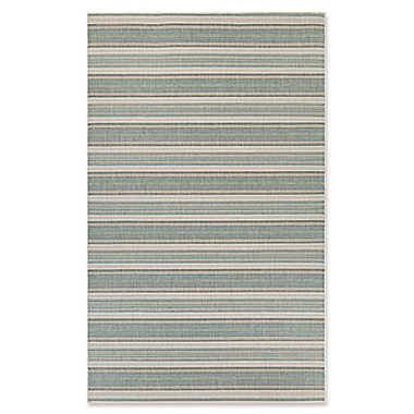 Couristan&reg; Monaco 5-Foot 10-Inch x 9-Foot 2-Inch Area Rug in Blue Mist/Ivory. View a larger version of this product image.