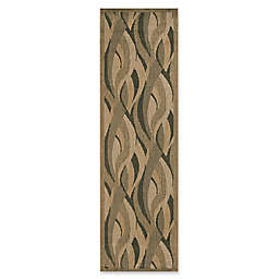 Couristan® Recife Seagrass 2-Foot 3-Inch x 7-Foot 10-Inch Runner Rug in Natural/Black